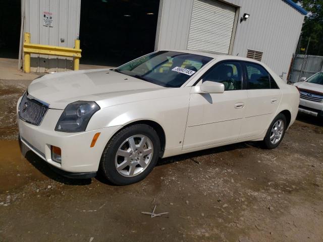 1G6DM57T870117633 - 2007 CADILLAC CTS WHITE photo 1