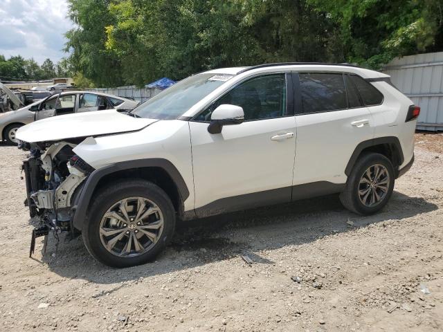 4T3B6RFV4NU085040 - 2022 TOYOTA RAV4 XLE PREMIUM WHITE photo 1