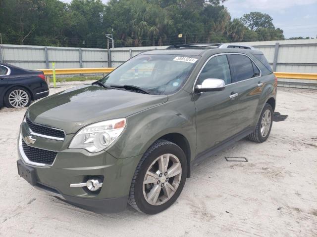 2GNFLHE31F6192913 - 2015 CHEVROLET EQUINOX LTZ GREEN photo 1