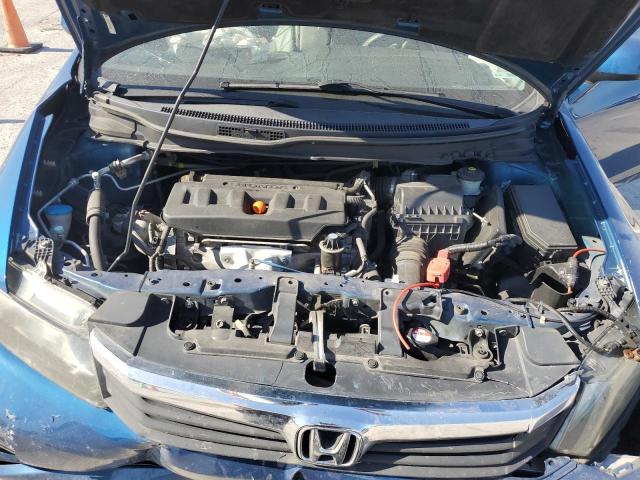 19XFB2F93CE067953 - 2012 HONDA CIVIC EXL BLUE photo 11