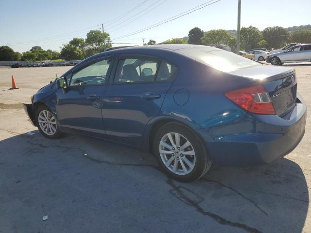 19XFB2F93CE067953 - 2012 HONDA CIVIC EXL 蓝色 照片 2