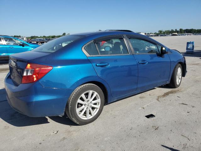 19XFB2F93CE067953 - 2012 HONDA CIVIC EXL 蓝色 照片 3