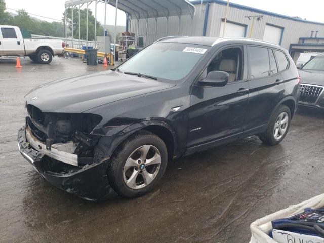 5UXWX5C53BL706471 - 2011 BMW X3 XDRIVE28I BLACK photo 1