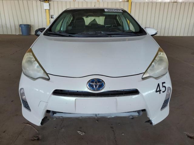 JTDKDTB38C1021022 - 2012 TOYOTA PRIUS C WHITE photo 5