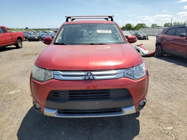 JA4AD3A39FZ001763 - 2015 MITSUBISHI OUTLANDER SE RED photo 5