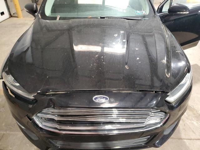 3FA6P0HDXGR271841 - 2016 FORD FUSION SE BLACK photo 11