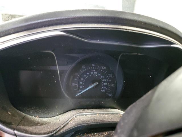 3FA6P0HDXGR271841 - 2016 FORD FUSION SE BLACK photo 9