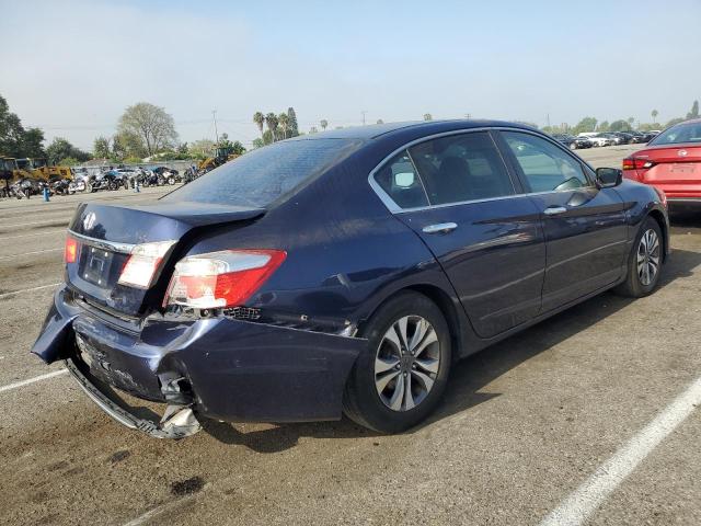 1HGCR2F32DA085599 - 2013 HONDA ACCORD LX BLUE photo 3