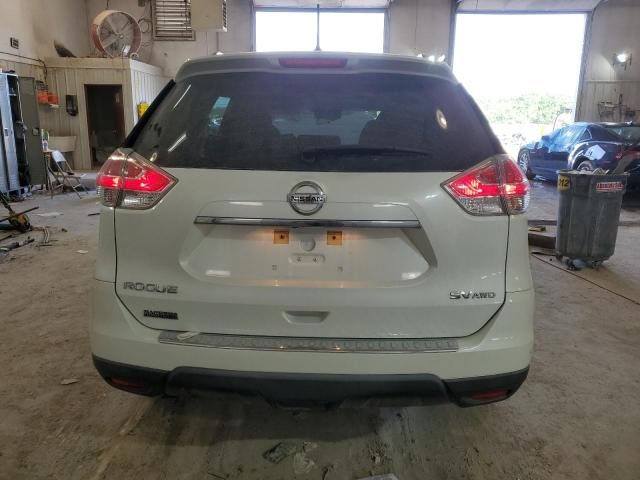 KNMAT2MV3GP677882 - 2016 NISSAN ROGUE S WHITE photo 6