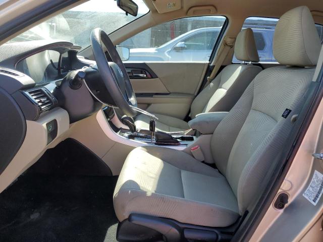 1HGCR2F39HA306914 - 2017 HONDA ACCORD LX თაფლისფერი ფოტო 7