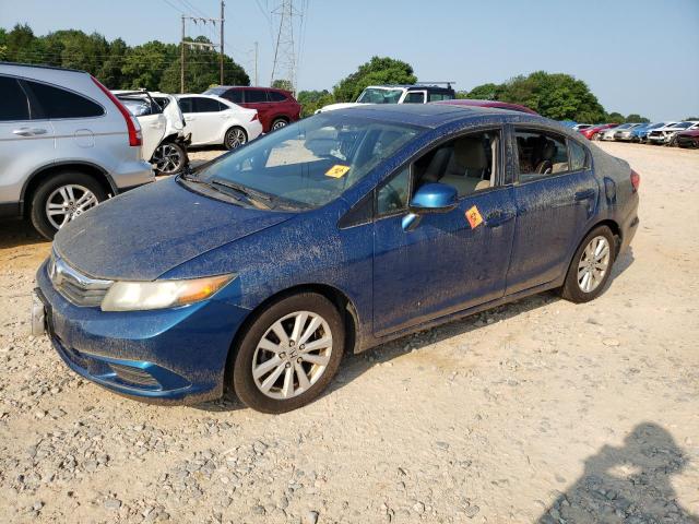 2HGFB2F94CH512951 - 2012 HONDA CIVIC EXL ლურჯი ფოტო 1