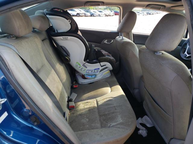 2HGFB2F94CH512951 - 2012 HONDA CIVIC EXL ლურჯი ფოტო 10