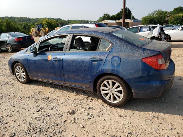 2HGFB2F94CH512951 - 2012 HONDA CIVIC EXL ლურჯი ფოტო 2