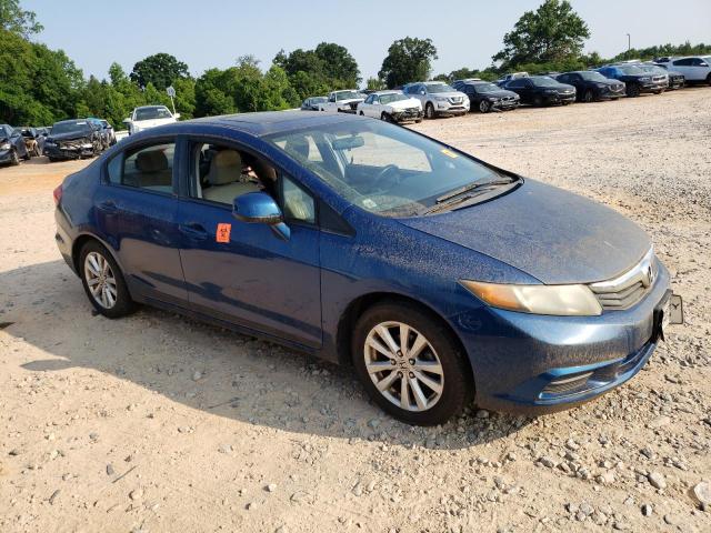 2HGFB2F94CH512951 - 2012 HONDA CIVIC EXL ლურჯი ფოტო 4