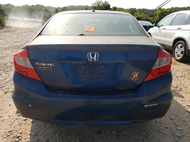 2HGFB2F94CH512951 - 2012 HONDA CIVIC EXL ლურჯი ფოტო 6
