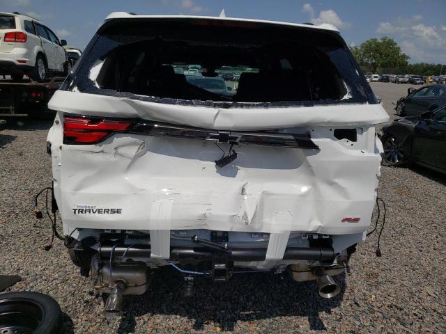 1GNERJKW9PJ240064 - 2023 CHEVROLET TRAVERSE RS WHITE photo 6