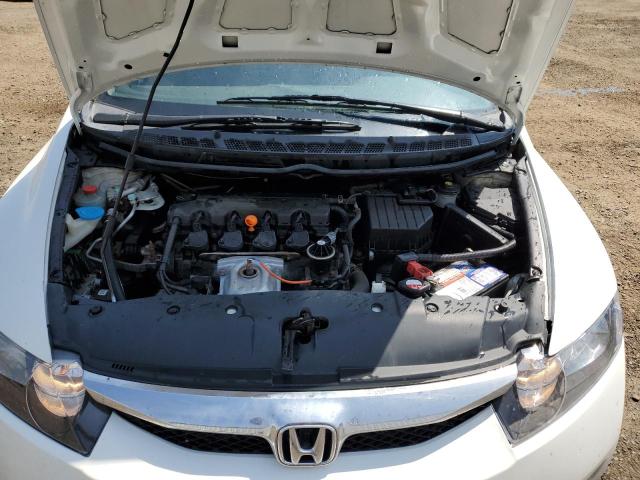2HGFA1F67BH006998 - 2011 HONDA CIVIC LX-S أبيض صورة 11