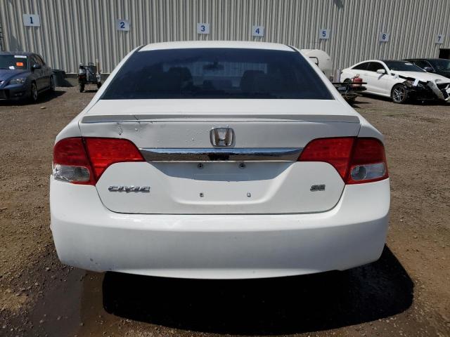 2HGFA1F67BH006998 - 2011 HONDA CIVIC LX-S أبيض صورة 6