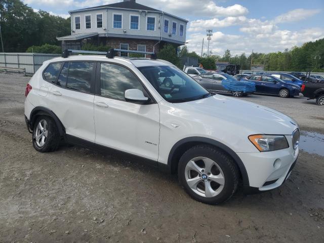 5UXWX5C55BL711526 - 2011 BMW X3 XDRIVE28I WHITE photo 4