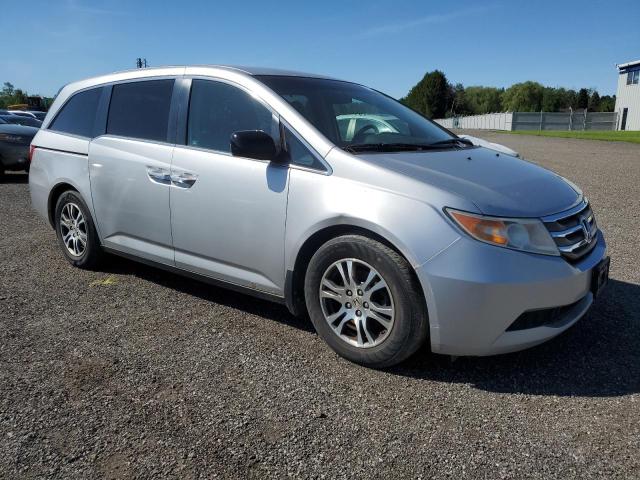 5FNRL5H45BB510321 - 2011 HONDA ODYSSEY EX SILVER photo 4