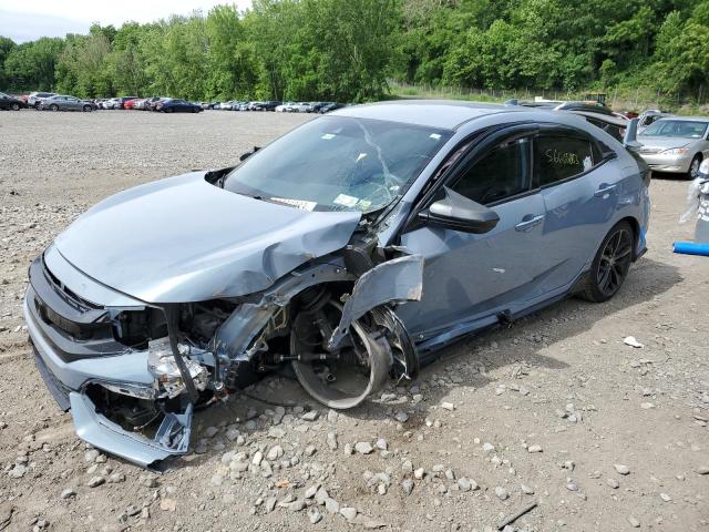 SHHFK7H45MU417561 - 2021 HONDA CIVIC SPORT BLUE photo 1