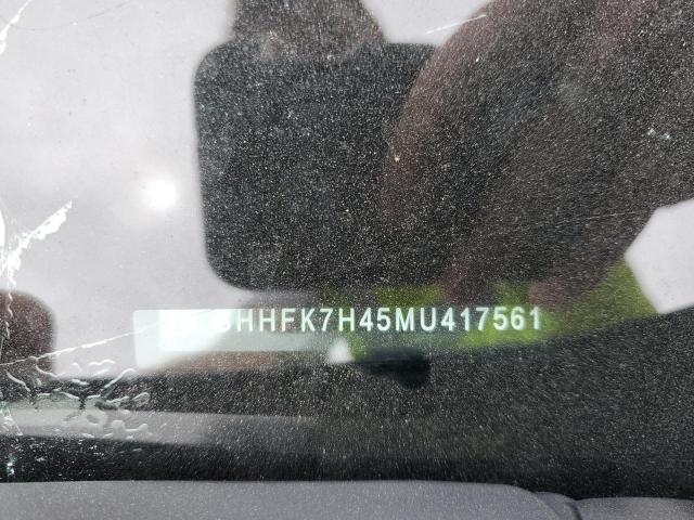 SHHFK7H45MU417561 - 2021 HONDA CIVIC SPORT BLUE photo 12