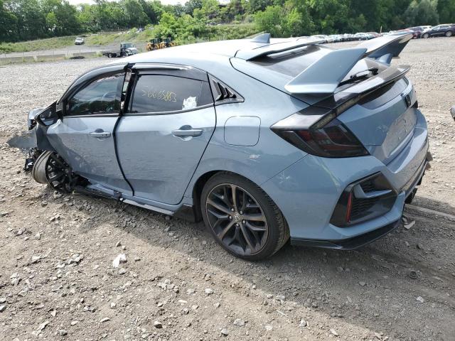 SHHFK7H45MU417561 - 2021 HONDA CIVIC SPORT BLUE photo 2