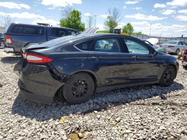 3FA6P0G75FR163329 - 2015 FORD FUSION S BLACK photo 3