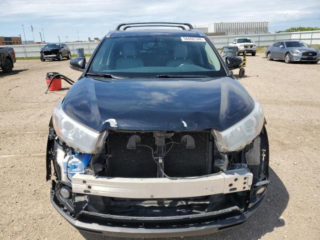 5TDJKRFHXGS319008 - 2016 TOYOTA HIGHLANDER XLE შავი ფოტო 5