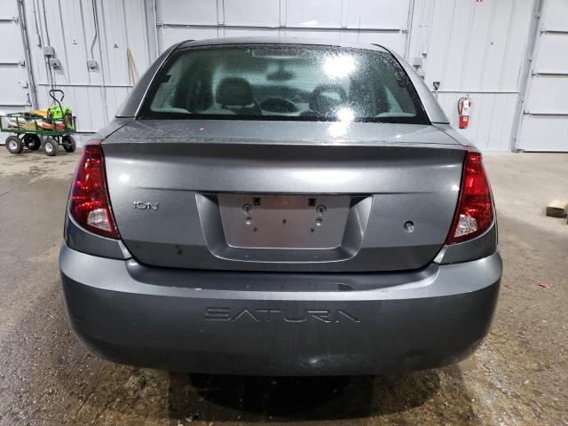 1G8AJ52FX5Z106792 - 2005 SATURN ION LEVEL 2 GRAY photo 6