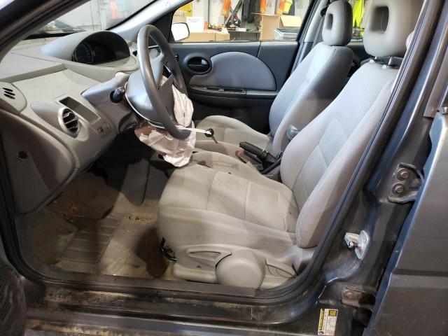 1G8AJ52FX5Z106792 - 2005 SATURN ION LEVEL 2 GRAY photo 7
