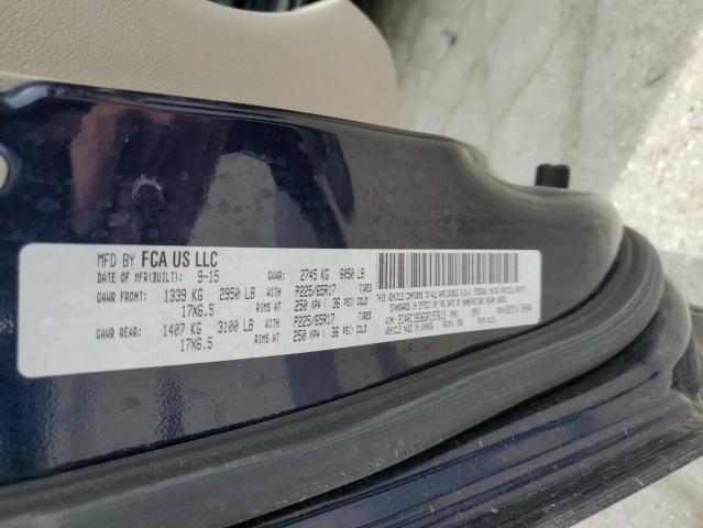 2C4RC1BG6GR157613 - 2016 CHRYSLER TOWN & COU TOURING 蓝色 照片 13