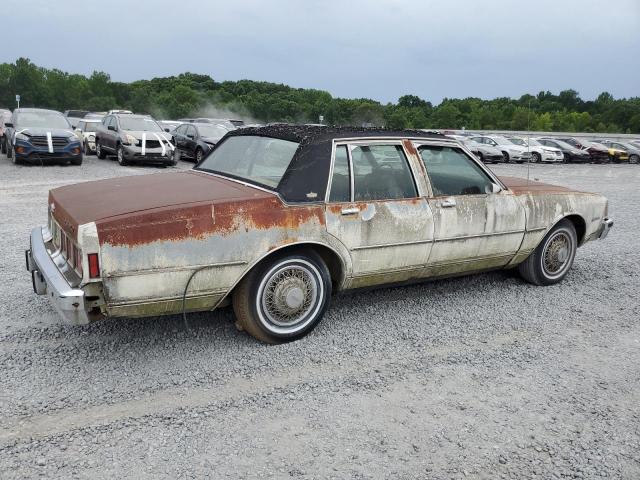 1G1BN69H8FY105927 - 1985 CHEVROLET CAPRICE CLASSIC SILVER photo 3