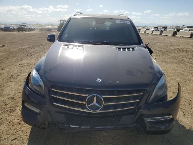 4JGDA5HB1EA284141 - 2014 MERCEDES-BENZ ML 350 4MATIC BLUE photo 5