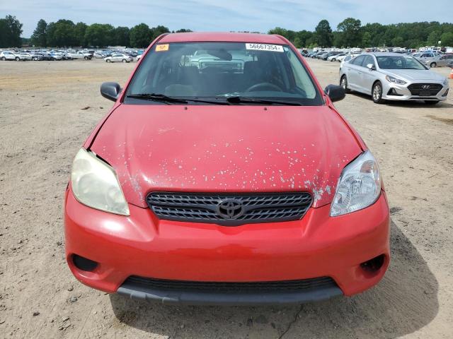 2T1KR30E18C693772 - 2008 TOYOTA COROLLA MA XR RED photo 5