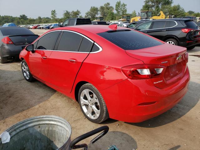 1G1BF5SM7H7105666 - 2017 CHEVROLET CRUZE PREMIER RED photo 2