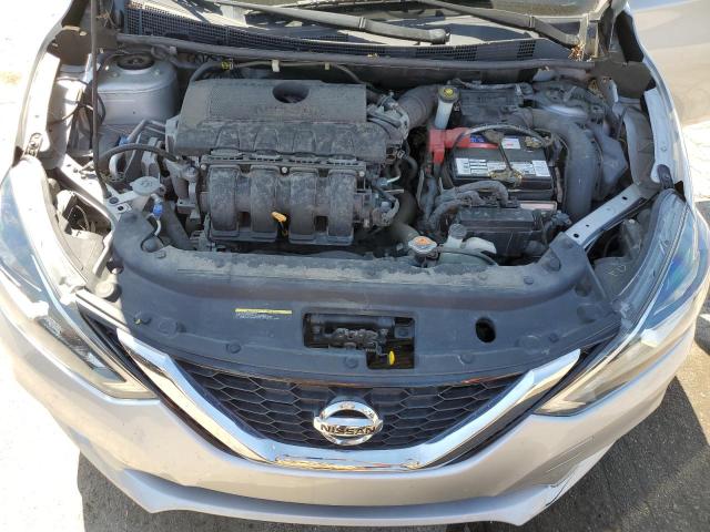 3N1AB7AP8KY339054 - 2019 NISSAN SENTRA S SILVER photo 11