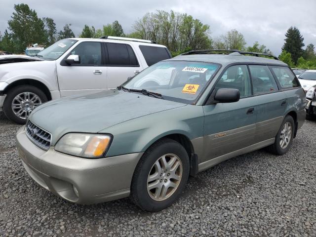 4S3BH675437628614 - 2003 SUBARU LEGACY OUTBACK AWP 绿色 照片 1
