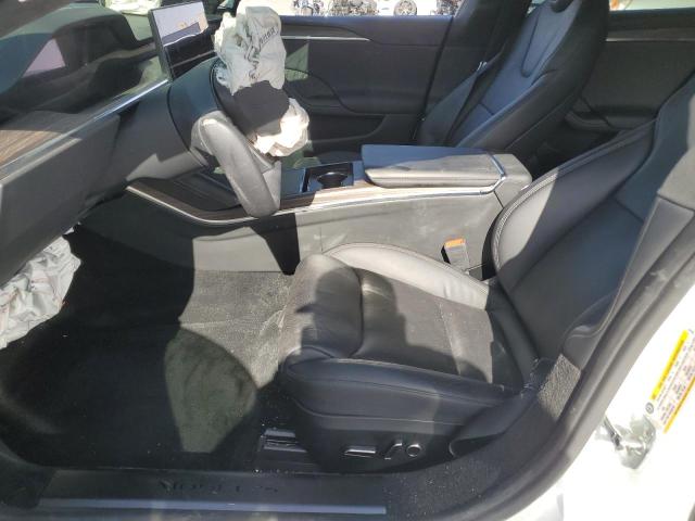 5YJSA1E59MF441715 - 2021 TESLA MODEL S WHITE photo 7