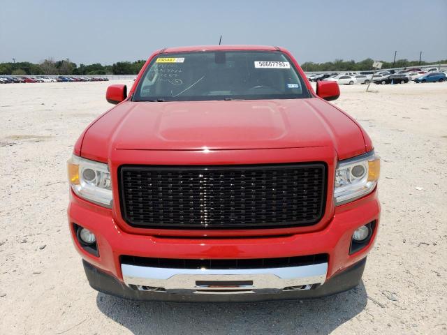 1GTG5BE30F1201267 - 2015 GMC CANYON SLE RED photo 5