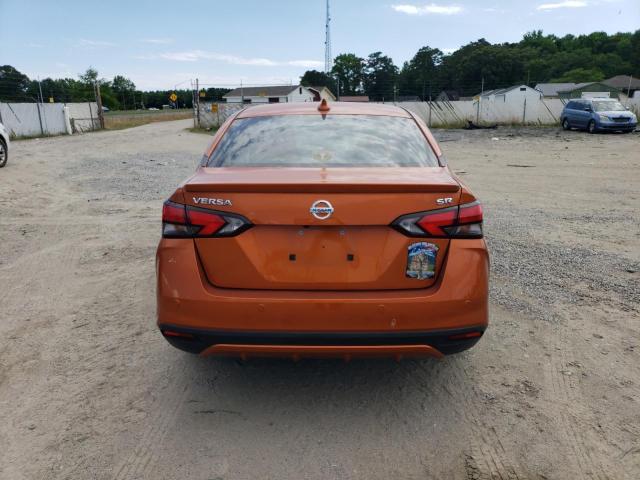 3N1CN8FVXNL866382 - 2022 NISSAN VERSA SR ORANGE photo 6