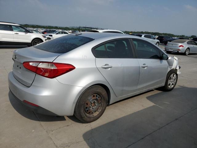 KNAFX4A68G5528072 - 2016 KIA FORTE LX SILVER photo 3