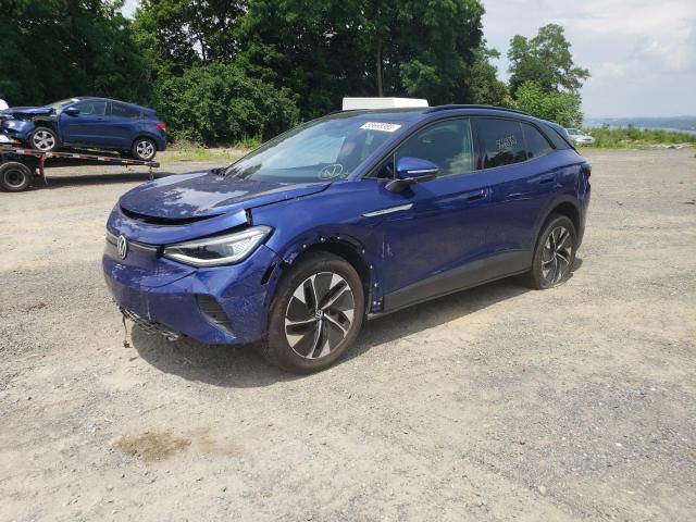 WVGTMPE28NP047632 - 2022 VOLKSWAGEN ID.4 PRO S ლურჯი ფოტო 1