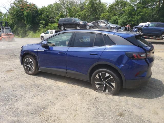 WVGTMPE28NP047632 - 2022 VOLKSWAGEN ID.4 PRO S ლურჯი ფოტო 2