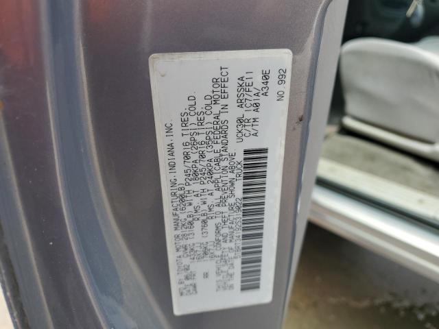 5TBRT34192S319022 - 2002 TOYOTA TUNDRA ACCESS CAB ვერცხლისფერი ფოტო 12
