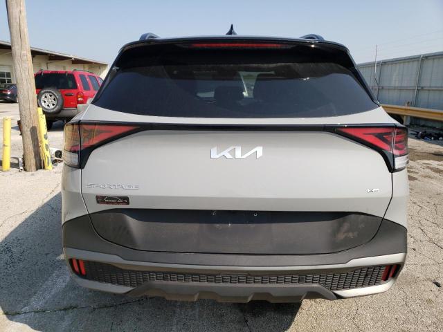 5XYK7CAF7PG066221 - 2023 KIA SPORTAGE X-PRO GRAY photo 6