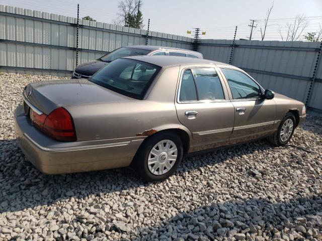 2MEFM74W04X668442 - 2004 MERCURY GRAND MARQ GS BEIGE photo 3