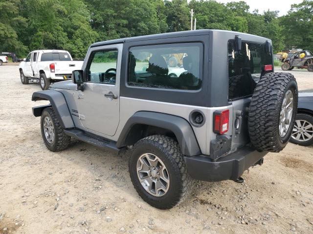 1C4AJWAG1DL560937 - 2013 JEEP WRANGLER SPORT SILVER photo 2