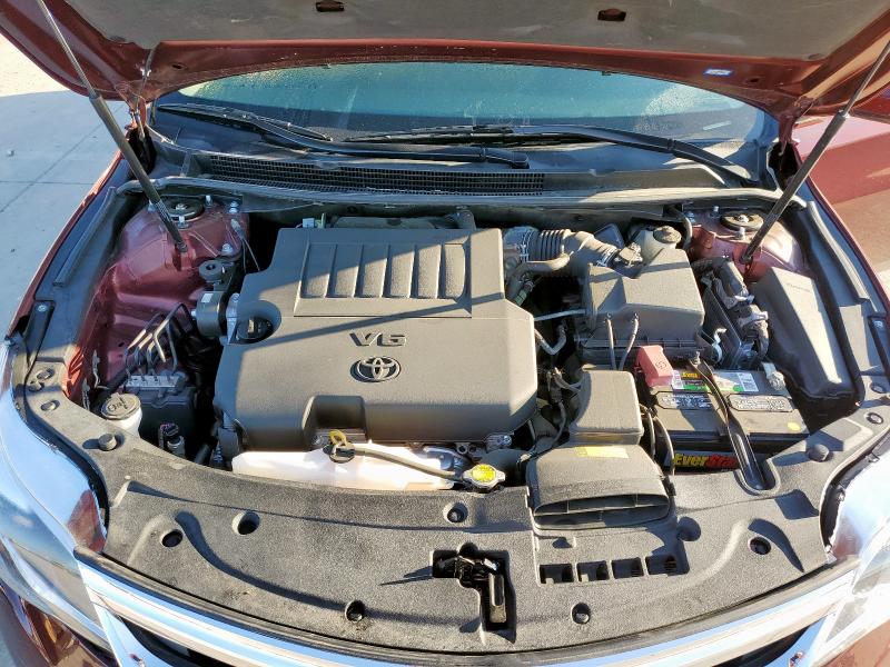 4T1BK1EB4DU053393 - 2013 TOYOTA AVALON BASE BURGUNDY photo 11