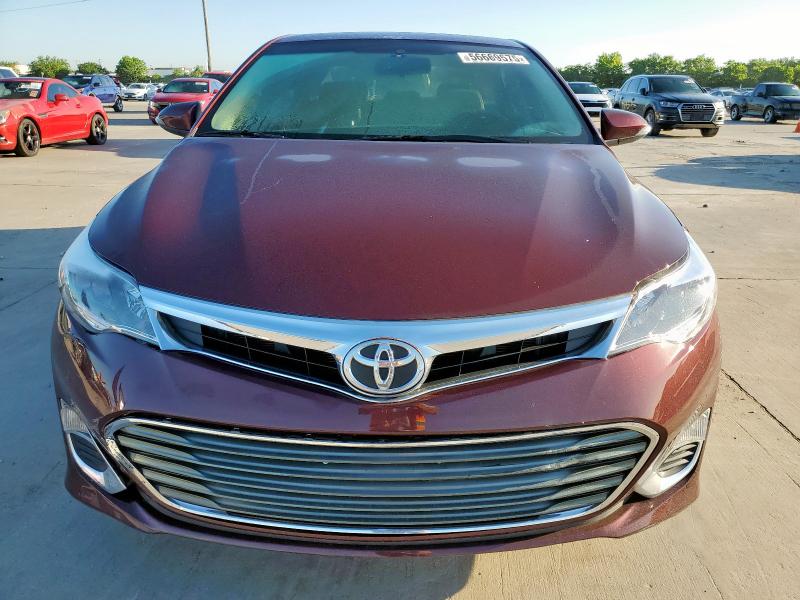 4T1BK1EB4DU053393 - 2013 TOYOTA AVALON BASE BURGUNDY photo 5